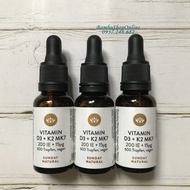 Vitamin D3 K2 200IU Sunday Nature 20ml Nội địa Đức