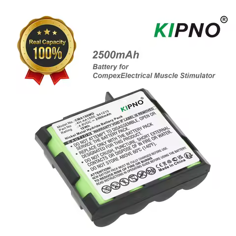 KIPNO Replacement Battery for Cmpex,Mi-Sport,MI-Fitness,Runner ,Enegry Mi-Ready,Vitality,4H-AA1500,9