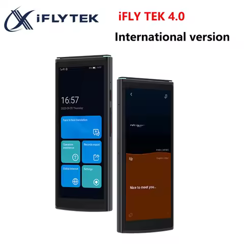 iFLYTEK 4.0 Easytrans Languages Instant Translator 2000mAh Built-in Xiaoyi AI Traductor Translating 