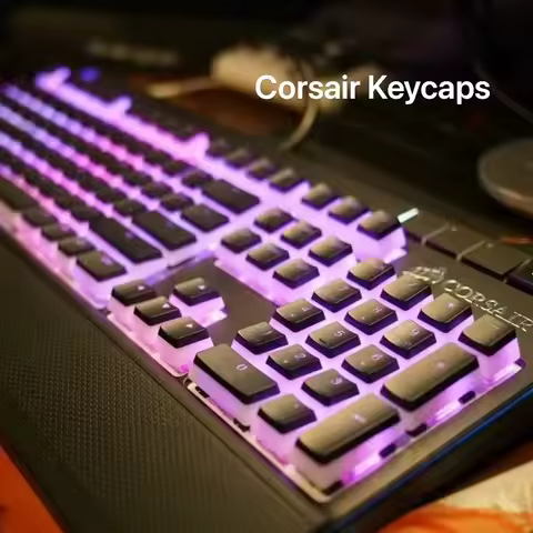 Pudding Keycaps Set of for CORSAIR Mechanical Keyboard Corsair K70 LUX STRAFE K65 RGB K63 Key Cap MX