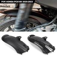 MotorPark รถจักรยานยนต์ไฟฟ้ารถจักรยานยนต์แผ่นกันโคลนจักรยานด้านหลัง Fender อุปกรณ์เสริมยึดแผ่นกันสาดสำหรับ Honda PCX160 2020-2023