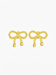 CHJ JEWELLERY | ต่างหูรูปผีเสื้อสีทอง