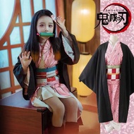 (Children & Adults) Nezuko Cosplay Costume In Anime Demon Slayer Kimetsu No Yaiba Demon Slayer Cospl