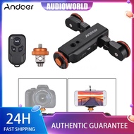 ♢Andoer L4 PRO Motorized Camera Video Dolly with Scale Indication Electric Track Slider Wireless Rem