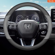 JIBEIDUN | ปลอกพวงมาลัยหนังสากลสำหรับ Honda CRV Civic Accord XRV Vezel HRV Integra Odyssey