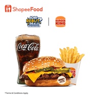 (West Malaysia) Burger King: Cheeseburger Medium Meal (Sales Start: 26 Jan)
