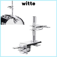 WITTE Drum Cowbell Clamp, with Parallel Action Jaws Bass Jazz Drum Parts Drum Cowbell Bracket Mount,