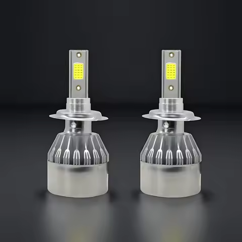 C6 Cob H7 H4 LED Bulb H1 H3 H8 H11 Fog Light HB3 9005 HB4 9006 H13 9012 9007 Car Lamp White Turbo Le