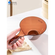 Imported asvel Kitchen Household Water Ladle Transparent Thickened Break-Resistant Unbreakable Water