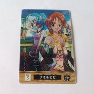 ONE PIECE 海賊王軟糖卡 5號 娜美＆薇薇