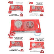 S2 PISTON KIT SET GENIO / BEAT NEW / BEAT DELUXE / SCOOPY PRESTIGE STD STANDARD OVERSIZE 0.25 0.50 0