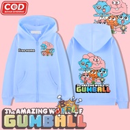 The Amazing Gumball Kids Zipper Hoodie The Amazing Gumball Kids Zipper Jacket/