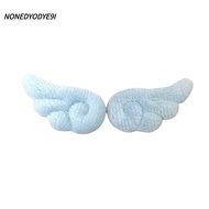 NONEDYODYE9I 1 Pair Angel Wings Brooch, Y2K Style Sweet Angel Wings Pendant,  Plush Angel Wing Badge