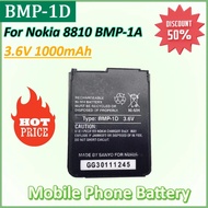 New 8810 3.6V 1000mAh Mobile Phone Battery for Nokia 8810 BMP-1A BMP-1D High Quality Battery