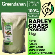 Greendahan Organic Barley Grass Juice  Powder 1kg - Unsweetened, NON GMO