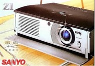 Sanyo Z1 投影機+ Component 線 CANARE 75Ω Low Loss Coaxial Cable L-5CFB