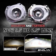 Sinolyn 2.5 Inch 9.5 Bi Xenon Projector For H4 Headlight Upgrade Lenses Use D2s D2h HID LED Lam