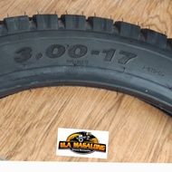 RUDDER MOTORCYCLE TIRE 300X17 BANANA TYPE 8PLY