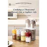 Seasoning Jar Combo Set Oil Bottle Oil Jug Kitchen Seasoning Jar Oil Jug Set