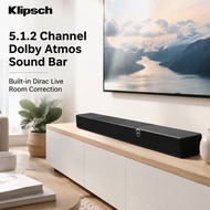 Klipsch Flexus Core 300 5.1.2ch Dolby Atmos Soundbar Dirac Live Bluetooth 5.3 Wireless TV Speaker