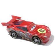 Takara Tomy | Cars 2 Cars 3 Lightning McQueen Ox Cart Pixar Model Car 1:55 Metal Die Casting Racing 