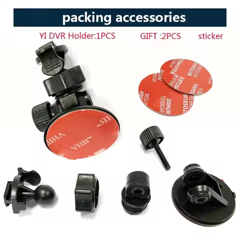 for xiaomi Yi Dash Cam Mirror Mount Sticeker for Yi Dash Cam Mount For Xiaomi YI DVR Holder mini bra