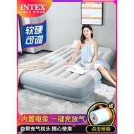intex充氣床墊家用打地鋪午休睡墊戶外帳篷露營耐磨氣墊床