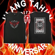 COD kAOS Baju Vest Wings Double Trouble Album Rock Band Graphic Printed Tee Adult Cotton Wings Rock 