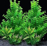2 Pack Aquarium Decor Plastic Plants Extra Large Artificial Fish Tank Plants Tall Fish Tank Decorati