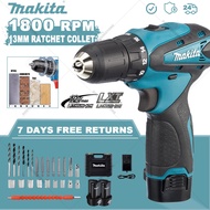 Makita DF330 Electric Cordless Wrench 2 Battery High Power Drill Multifunctional Cordless Screwdriver Power Tool Set