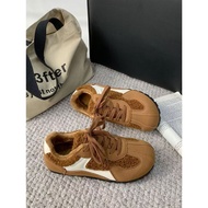 Fashion Plus Board Training cod Winter Shoes with Round German Velvet New Style Warm Retro Toe 2025 