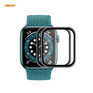 全城熱賣 - 適用於 Apple Watch 6/5/4/SE 44mm 2片裝 ENKAY Hat-Prince 3D曲面PC軟邊+PMMA全屏覆蓋高清屏幕保護膜