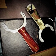 Ketapel besi hunting slingshoot kaleb paser busur panah crossbow ikan