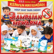 RAMPAIAN BERWARNA ANTIDADAH & CEGAH R0KOK V4PE | 200 keping