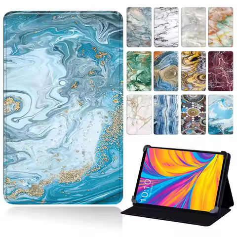 Leather Tablet Case for Teclast M30 /P80X 4G /P10 /P10HD SC9863A /T10 Anti-Dust Drop Resistance Prot