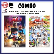 KOMBO Ejen Ali - Ejen Ali The Movie - Misi: Neo & Ejen Ali: Side Mission | Komik