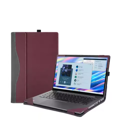 Laptop Case For Dell 15 Laptop DC15255 DC15250 D15260 15.6" Easy to Disassemble Leather Protective C