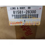 *ORIGINAL TOYOTA ACR50 ESTIMA 2016 AERAS REAR BONNET BOOT REFLECTOR LAMP UNIT/ LAMPU BONET BELAKANG/