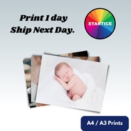 A4 / A3 / Large Format Photo Print | Cuci Gambar