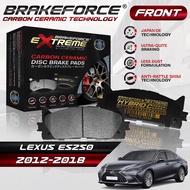 BrakeForce Extreme Carbon Ceramic Front Brake Pads For Lexus ES250 2012 Up To 2018 Model