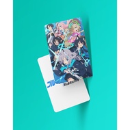 PHOTO CARD BLUE ARCHIVE ID CARD PVC Lanyard Card Holder ID Card Holder