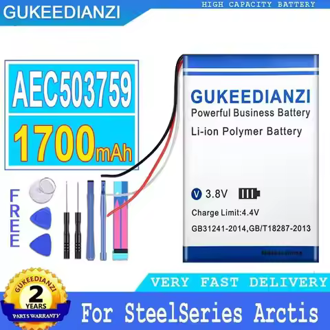 For Steelseries Arctis 1 3 5 7 7P Arctis1 Arctis3 Arctis5 Arctis7 Arctis7P Long-Lasting AEC503759 17