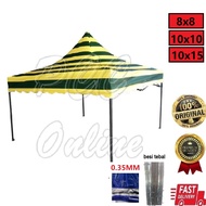 Canopy PVC Tarpaulin 8x8/10X10/10x15 Kanopi Khemah Pasar Malam (Heavy Duty)