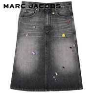 MARC JACOBS THE GEM A-LINE SKIRT 2S5RSK011D02 SP25 กระโปรงยีนส์