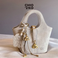 CHIO 2ND กระเป๋าถือ สะพายไหล่ Mini Tote Bag รุ่น Poodle Charm Edition