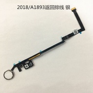 Suitable for Apple ipad5 New Style A1822 Fingerprint A1823A1893 2018 Return Cable home Button
