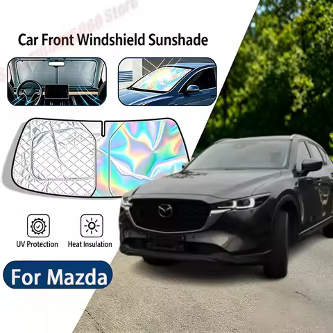 For Mazda 3 CX 5 CX 30 CX 3 CX 50 CX 60 CX 90 Car Sun Visor Auto Front Windshield Sunshade Heat Insu