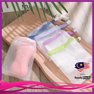 HARGA BORONG Facial Cleansing Net Color Ribbon Foaming Net  Handmade Soap Bag Foam Net Cleanser Foam Net