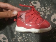 Jordan 11代 紅 童鞋 吊飾