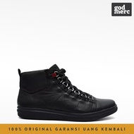 Sepatu Pria Gino Mariani Original GREGORY 1 BLACK A39814